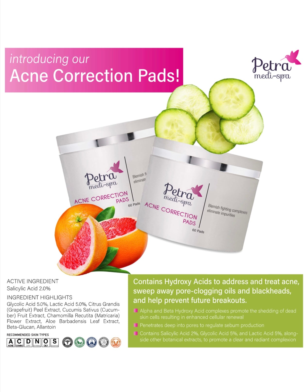 Acne Correction Pads – PetraMediSpa